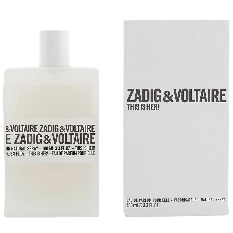 Zadig and Voltaire Ladies This is Her! EDP Spray 3.4 oz (100 ml) EDP