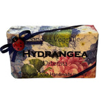 Hydrangea Ortensia Soap Bar Sapone Vegetale Handmade Italy 10.6 oz New Ladybug Hydrangea