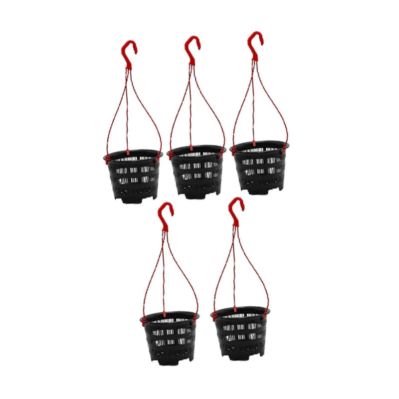 5x Orchid Hanging Planters Practical Planter Container for Home Garden Patio Garden Plants