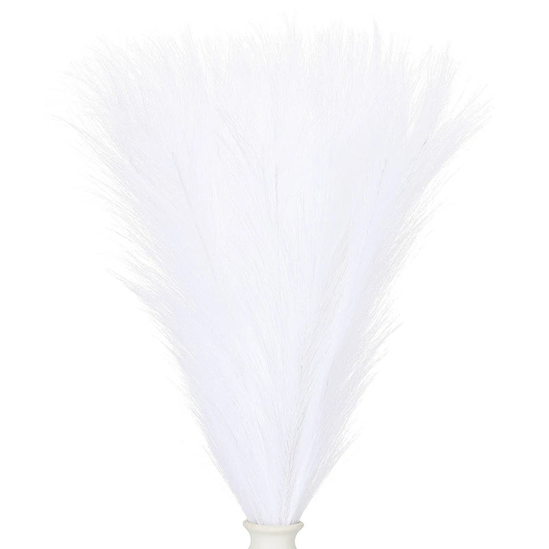 17.7in Pampas Grass Decor 30pcs Artificial Bulk Fluffy Dried Pampas Grass White Pampas Grass
