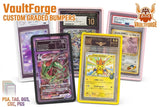 Graded Card Bumper - Colorful Secure Grip Case - Fits PSA CGC PGS, Custom Colors Roses