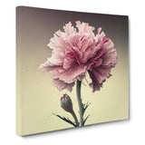 Carnation Flower Conceptual Art Canvas Wall Art Print Framed Picture Home Decor Carnation