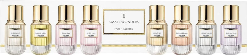 8 PC Estee Lauder Small Wonders Eau de Parfum Spray Collection 8X0.14 oz NIB EDP