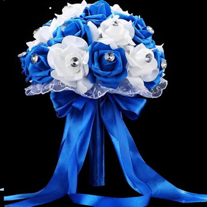 Wedding Bouquet Handmade Artificial Flower Rose Buquet Casamento Bridal Bouquet Bouquet