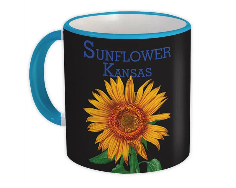 Gift Mug : Sunflower Kansas Flower Floral Yellow Decor Sunflower