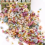 50 Pcs 2cm Daisy Flower Head Mini Silk Artificial Flowers For Home Wedding Decor Daisies
