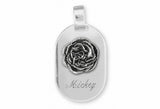 Carnation Pendant Jewelry Sterling Silver Handmade Flower Pendant CN1-DT Carnation