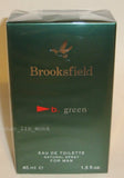 Brooksfield B. Green Man Men Eau de Toilette 45ml / 1.5 oz Edt Spray Cologne nib EDT