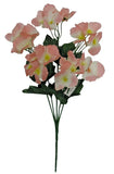 (Pack 12) Pink Hydrangea 13" Filler Spray Silk Flower Indoor Outdoor Decor USA Hydrangea