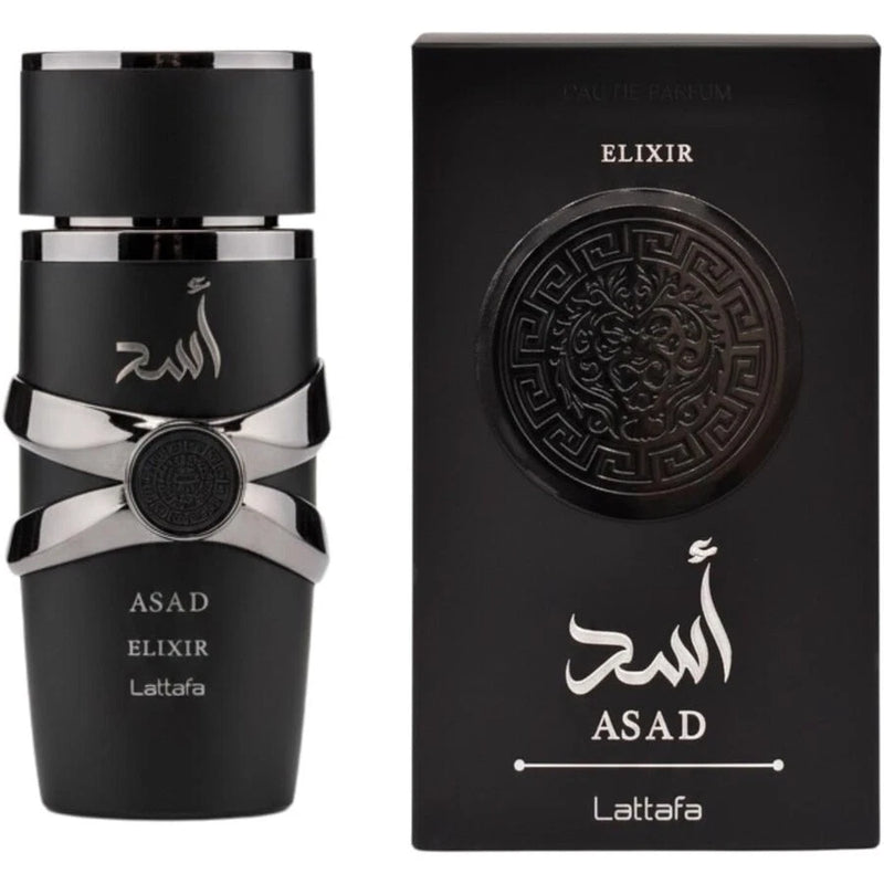 Lattafa Men's Asad Elixir EDP Spray 3.4 oz Fragrances 6290362346548 EDP
