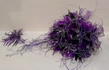 SALE Wedding Quinceanera Bouquet With Hair Piece Bouquet