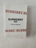 Burberry Her Eau De Parfum 1.5ml Sample Spray EDP