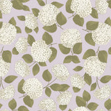 Dawn Melody Floral Hydrangea Toss Y4237-135 Pale Purple BTHY Fabric Clothworks Hydrangea