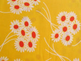 Denyse Schmidt-Katie Jump Rope Daisy Bunch in Yellow & Orange (OOP) FTQ 18x22" Flowering Plants