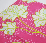 Heather Bailey Fabric Pop Garden Peony Pink Green Cotton Floral Quilt ONE YARD Flowering Plants