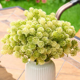 Imitating Alfalfa Flower Branches Artificial Stems 12 Bundles Greenery Fake P... Green Plant