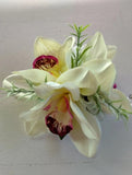 Hand Made orchid wrist Corsage Bouquet