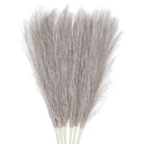 3Pcs Pampas Grass 17.7" Fake Pampas Grass for Wedding Decoration Champagne Pampas Grass