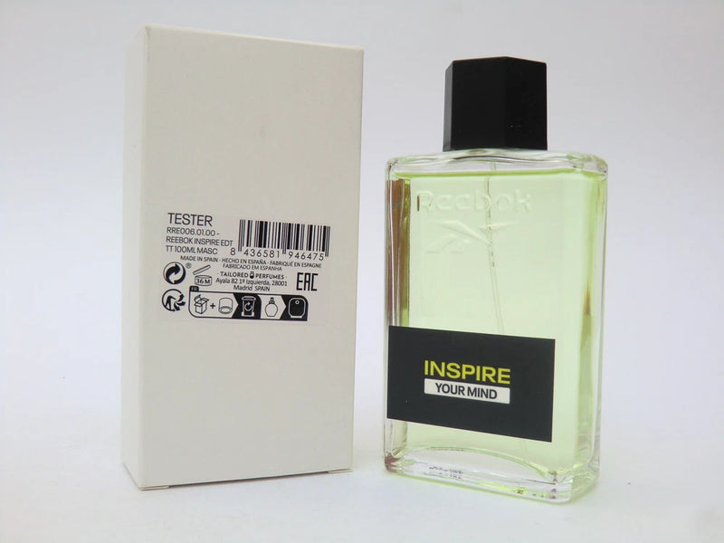 Reebok Inspire Your Mind Men's EDT Nat Spray 100ml - 3.3 Oz NIB T Boxed EDT