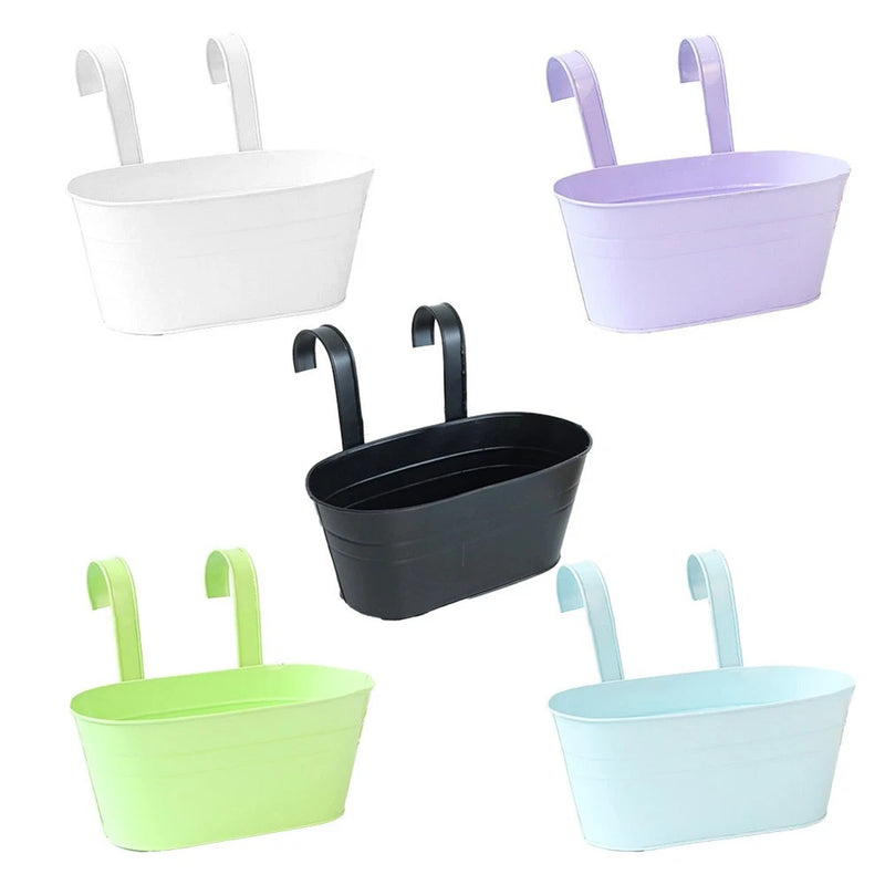 Hanging Flower Pot Garden Display Attractive Appearance Compact Design Garden Plants