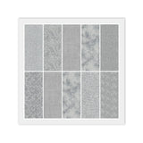 GRAY Jelly Roll: 20) 2 1/2" Strips, 100% Quilting Cotton Fabric, Dups Flowering Plants