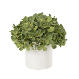 Hydrangea Fake Flowers in Vase, Artificial Flowers with Ceramic Vase Small Fa... Hydrangea