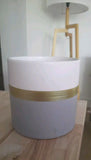 Bloom Haus Orchid 5" Two-tone Ceramic Planter Orchids