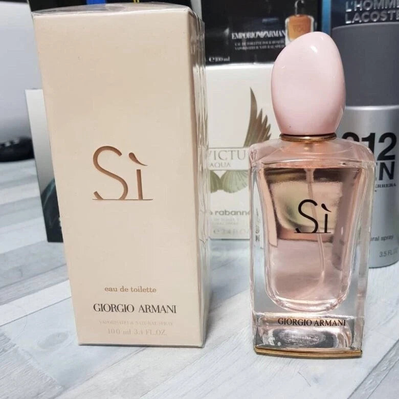 Giorgio Armani Si 100ml 3.4oz Eau De Toilette Spray For Women New Sealed EDT