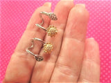 Sunflower cuff studs Sunflower