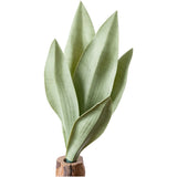 Realistic PVC Snake Plant Fake Green Plant for Wedding and Photo Props Green Plant