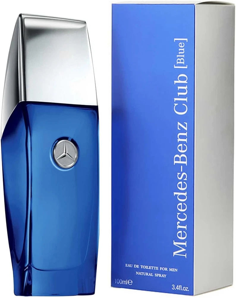 New Mercedes-Benz CLUB BLUE Men's Eau de Toilette Spray 100ml / 3.4fl.oz EDT EDT