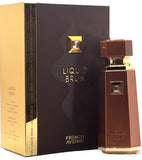 LIQUID BRUN By FRENCH AVENUE EAU DE PARFUM SPRAY FOR MEN 3.4 Oz / 100 ml NEW!!! EDP