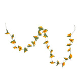 Artificial Silk Flower Sunflower Garland - Yellow Sunflower