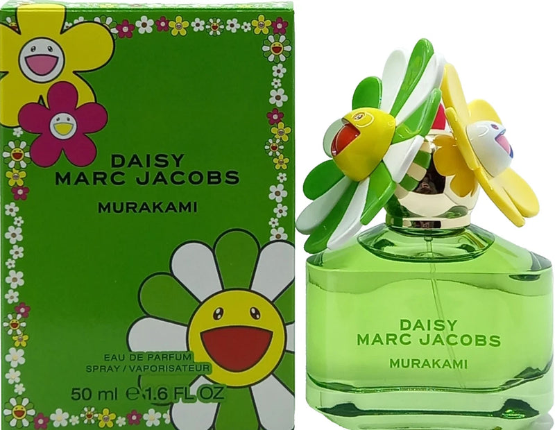 MARC JACOBS DAISY MURAKAMI GREEN EAU DE PARFUM SPRAY FOR WOMEN 1.6 Oz / 50 ml EDP