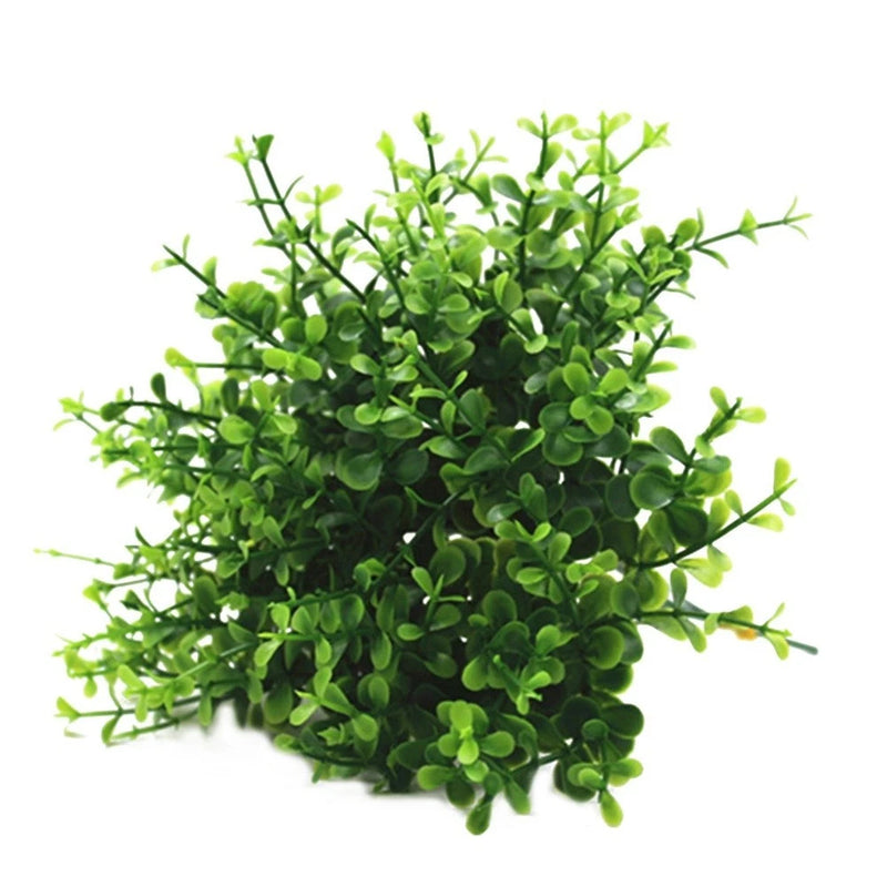 10 Pcs Realistic Faux Plants Eucalyptus Stems Artificial Tropical Fake Green Plant