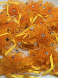 Organza Flower With Rhinestones Weddings PartyÕs Special Occasion Favors Carnation
