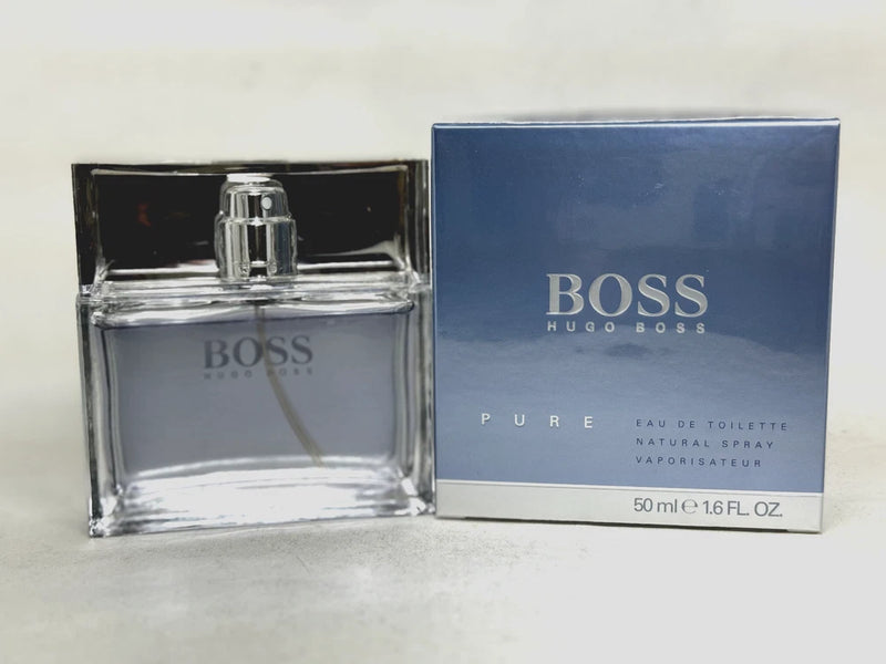 Boss Pure by Hugo Boss Eau de Toilette for Men 50ml /1.6oz Spray Discontinued EDT