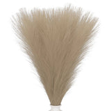21.7in Pampas Grass Decor 30pcs Artificial Bulk Fluffy Faux Pampas Grass Brown Pampas Grass