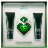 Thierry Mugler Aura EDP Women Eau De Parfum 3 pcs set 1 oz NIB discontinued EDP