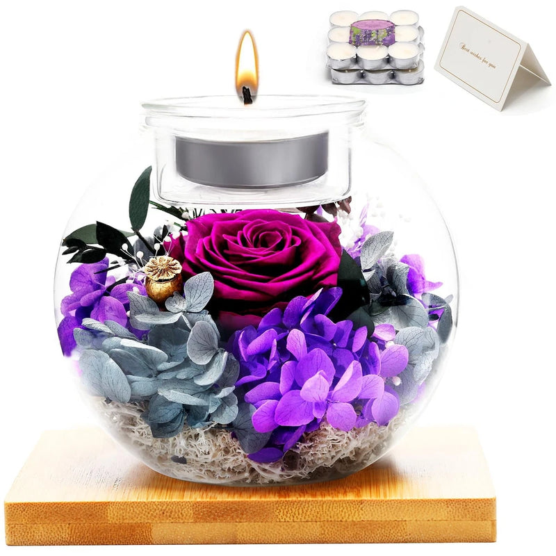 Valentines Day Flowers Roses Gifts for Her, Flowers for Delivery, Preserved F... Hydrangea