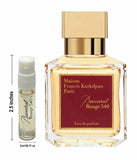 MFK BACCARAT ROUGE 540 Eau De Parfum Sample Spray 2ml/0.06oz -FREE SHIP EDP