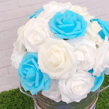 Wrapables Real Touch Flowers for DIY Wedding Bouquets and Centerpieces Bouquet