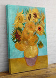 Vincent Van Gogh 12 Sunflowers 1888 Canvas Wall Art Picture Painting Print Sunflower