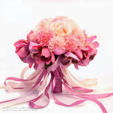 Exquisite Bride Holding Flowers Wedding Bouquet Simulation Holding Flower Luxury Bouquet