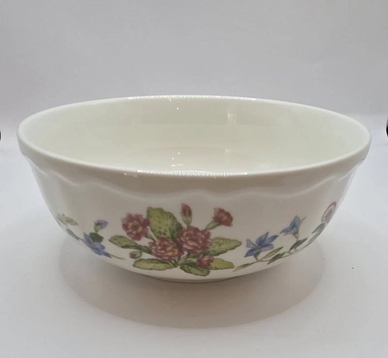 Noritake Gourmet Garden: Round Serving Bowl, 7 1/2" x 3 1/8", #9 Carnation Carnation