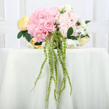 2 pcs 36 in Green Artificial Amaranthus Plant Strands Stems Wedding Decorations Flowering Plants
