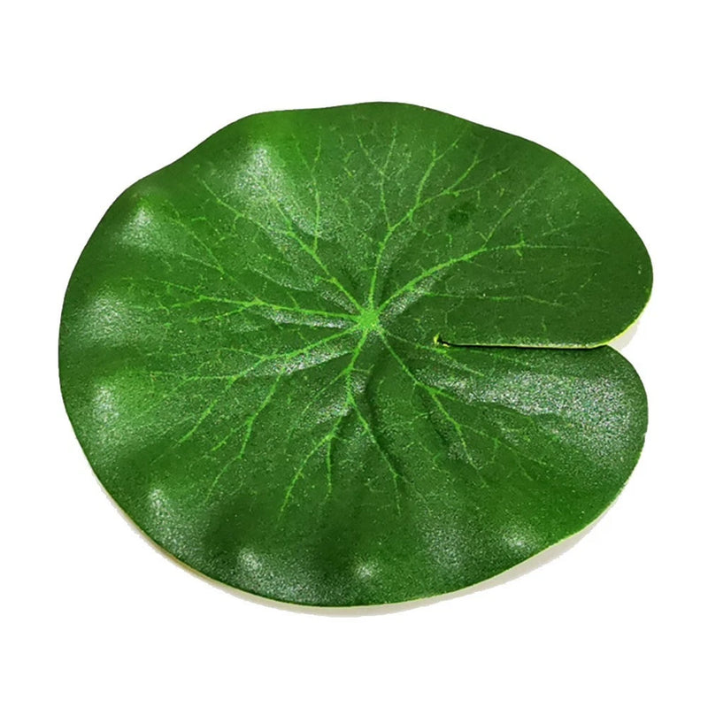 Lily Pads For Ponds Floating Flowers For Pool Green Artificial Pond Plants Aquar Green Plant