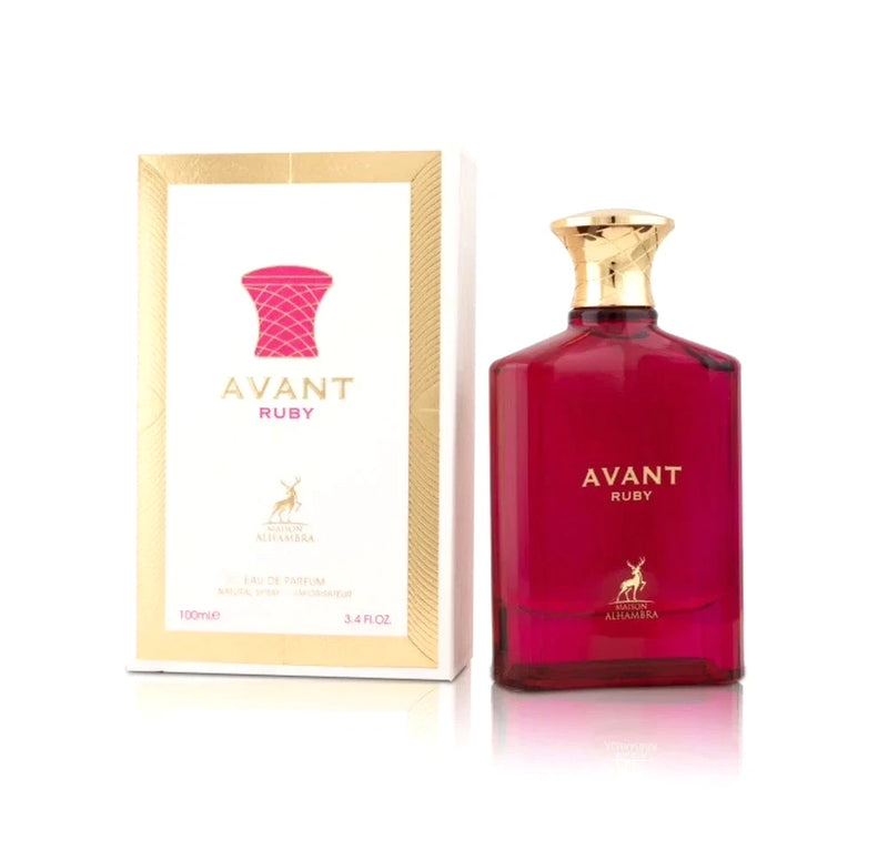 Avant Ruby EDP Perfume By Maison Alhambra 100 ML/3.4 OZ Rich Niche Fragrance __ EDP
