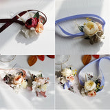 Wrist Flower Wedding Corsage Corsage EuropeanStyle Hydrangea Retro Artificial Hydrangea