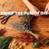 12Kinds Natural Dried Flowers DIY Kit 10 12Inch Handpicked Including Wedding Dried Flower